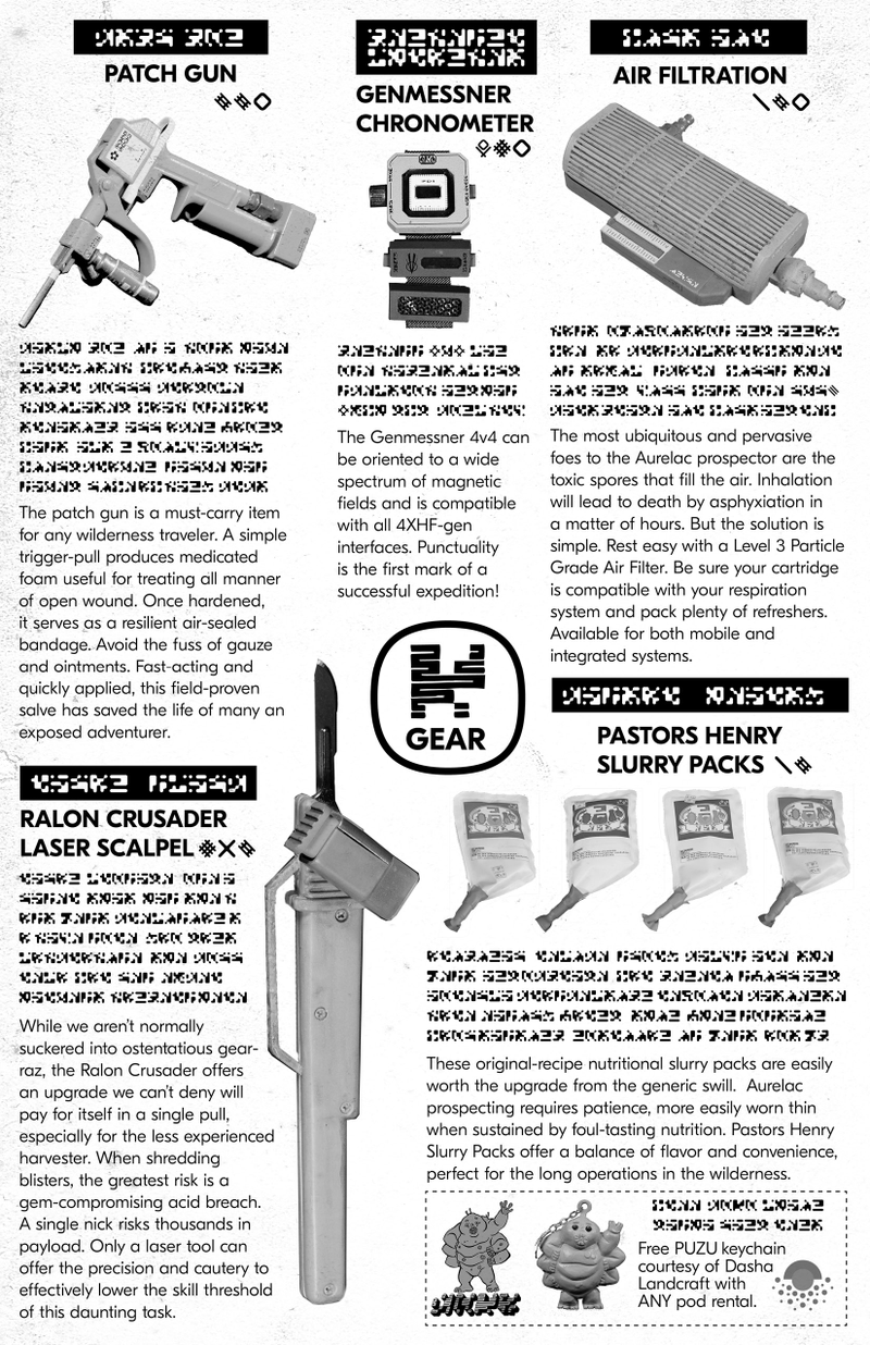 Page 6 of the Green Moon Manual from Prospect.